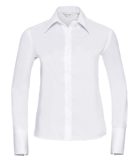 Ladies Long Sleeve Ultimate Non-Iron Shirt - RUSSELL 956F