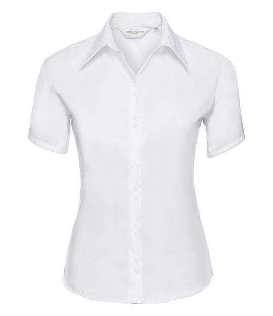 Ladies Short Sleeve Ultimate Non-Iron Shirt - RUSSELL 957F