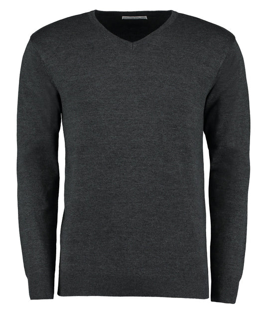 Cotton Acrylic V Neck Sweater - KUSTOM KIT K352