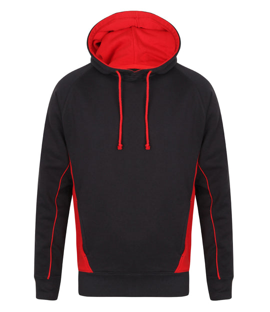 Contrast Hooded Sweatshirt - FINDEN-HALES LV335