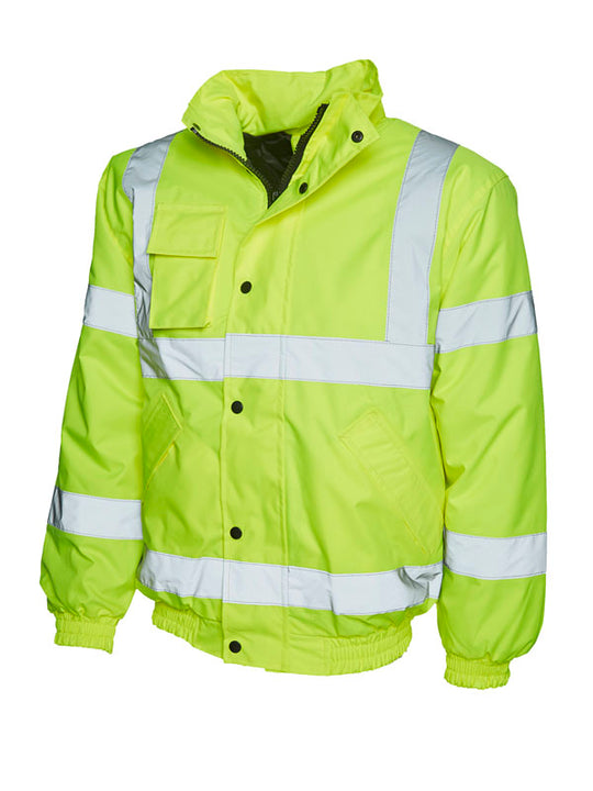 High Visibility Bomber Jacket - UNEEK UC804
