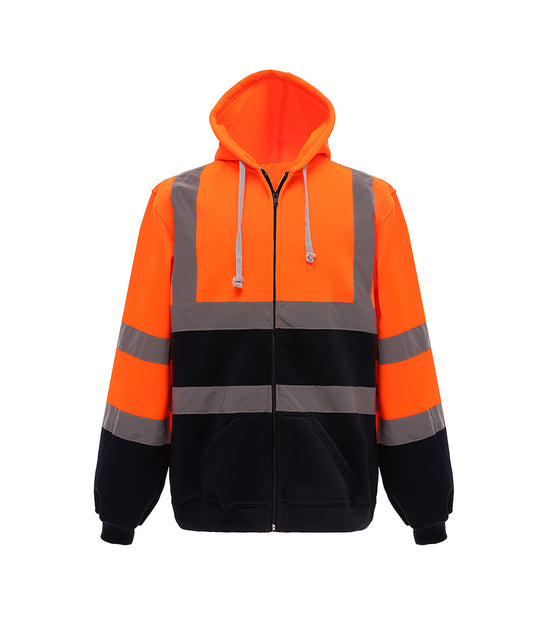 Hi-Vis Zip Hoodie - YOKO YK032