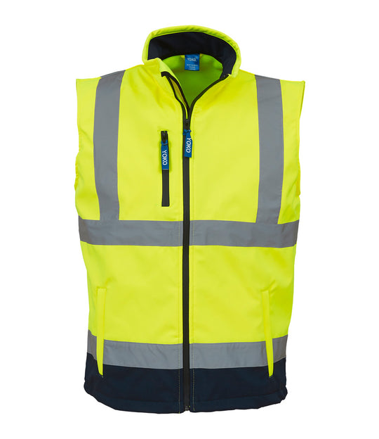Hi-Vis Soft Shell Gilet - YOKO YK207